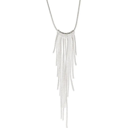 Long Fringe Necklace