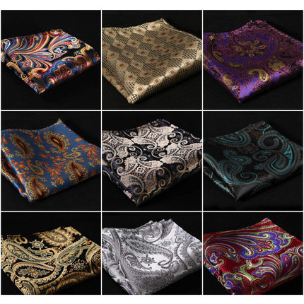 Luxury Silk Handkerchiefs Collection - Multiple Styles