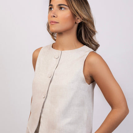Sienna Beige Top