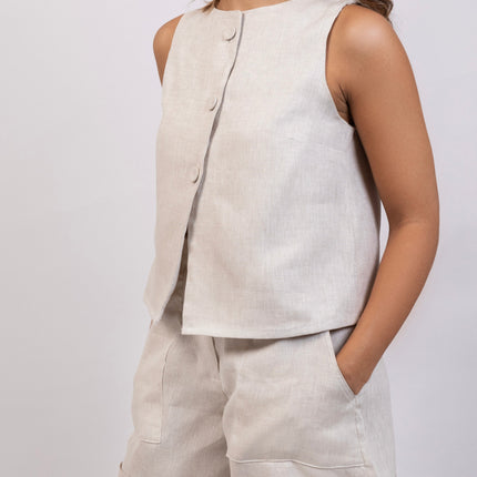 Sienna Beige Top