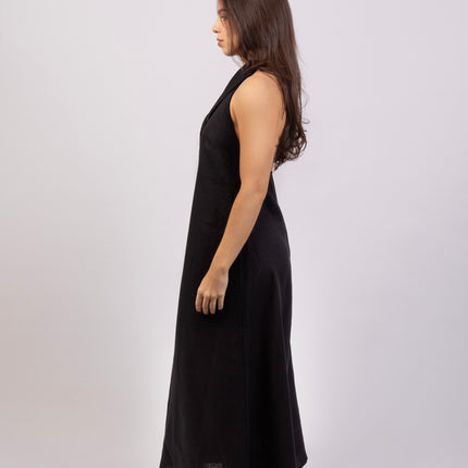 Athena Black Dress