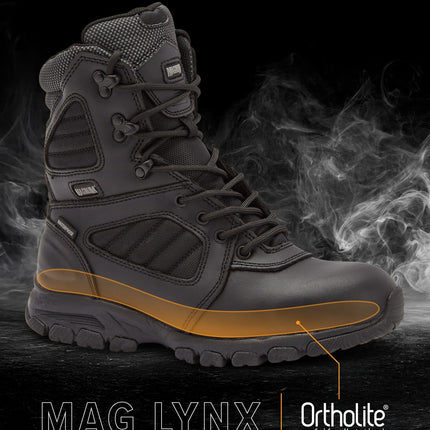 MAG LYNX 8" Police & Law Enforcement Tactical Boot SZ WP