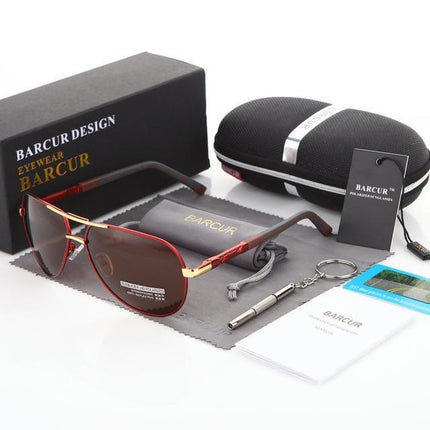 Magnesium Polarized Oculos Sunglasses Collection - 7 Colors