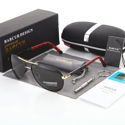 Magnesium Polarized Oculos Sunglasses Collection - 7 Colors