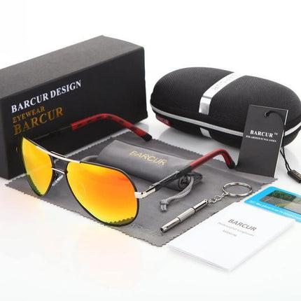 Magnesium Polarized Oculos Sunglasses Collection - 7 Colors