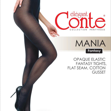 Conte Mania 30 Den - Fantasy Women's Tights with an openwork pattern (19С-11СП)