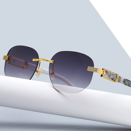 Marble Wood Grain Sunglasses