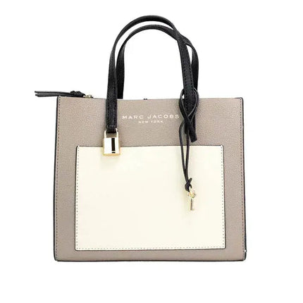 Marc Jacobs Mini Tote Leather – Colorblock Designer Crossbody Bag