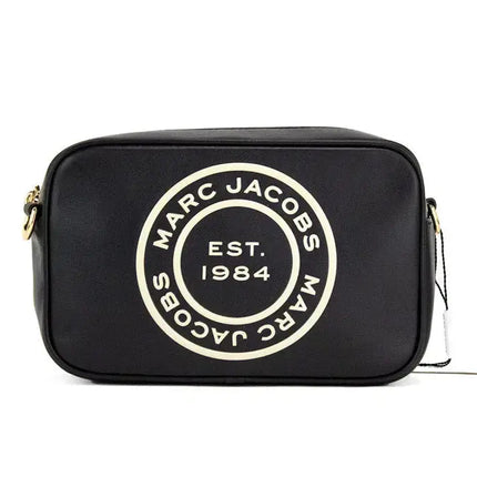 Marc Jacobs Signet Flash Black Camo Strap Camera Bag