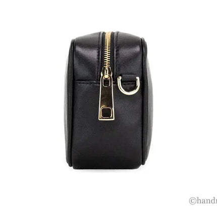 Marc Jacobs Signet Flash Black Camo Strap Camera Bag