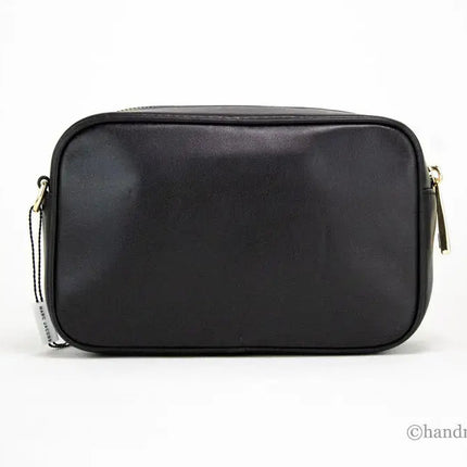 Marc Jacobs Signet Flash Black Camo Strap Camera Bag