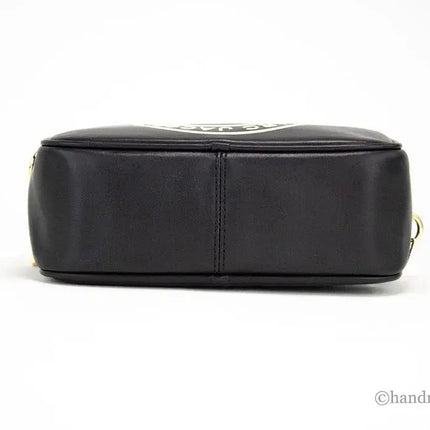 Marc Jacobs Signet Flash Black Camo Strap Camera Bag
