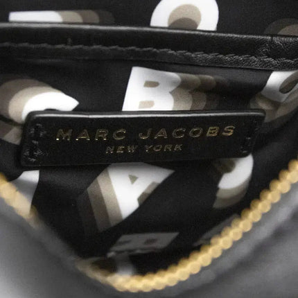 Marc Jacobs Signet Flash Black Camo Strap Camera Bag