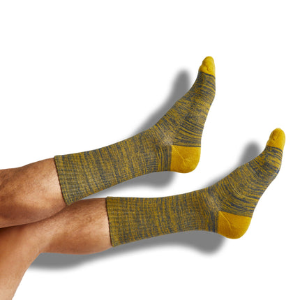 Navy / Gold Marl Casual Socks