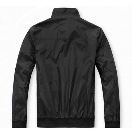 Men's Black Bomber Jacket