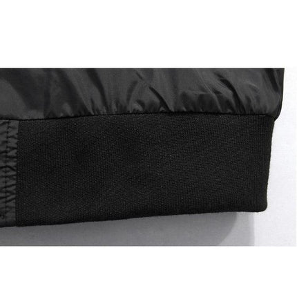 Men's Black Bomber Jacket