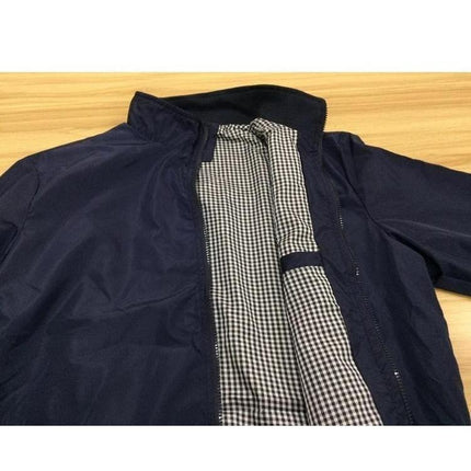 Men's Dark Blue Bomber Jacket