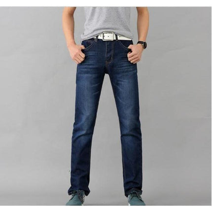 Men's Dark Regular Fit Straight Jeans - Multiple Sizes