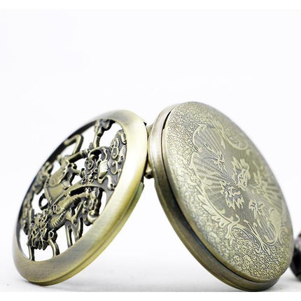 Men's Dragon Breath Pocket Watch