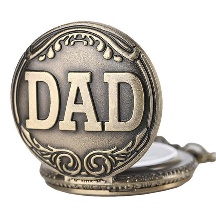 Men's Father Quartz Pocket Watch