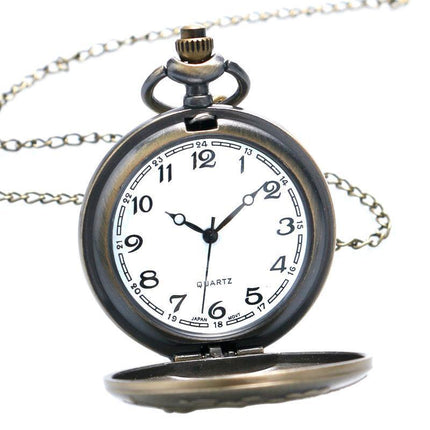 Men's Fighter Plane Pocket Watch