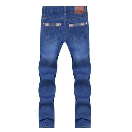 Men's Light Slim Fit Straight Jeans - Multiple Sizes