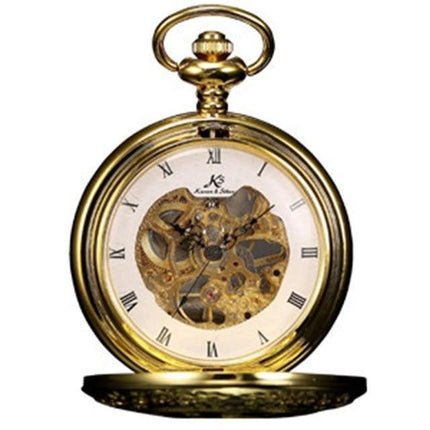 Men's Mechanical Alloy Roman Collection Pocket Watches - 3 Colors