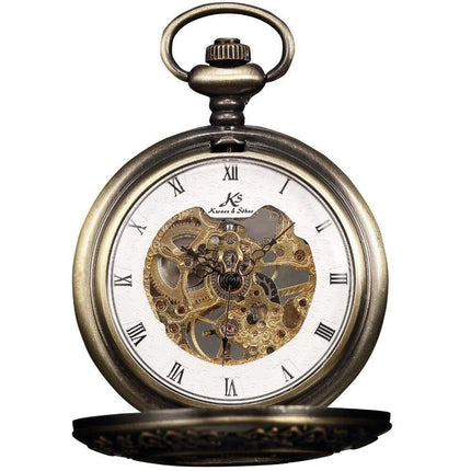 Men's Mechanical Alloy Roman Collection Pocket Watches - 3 Colors