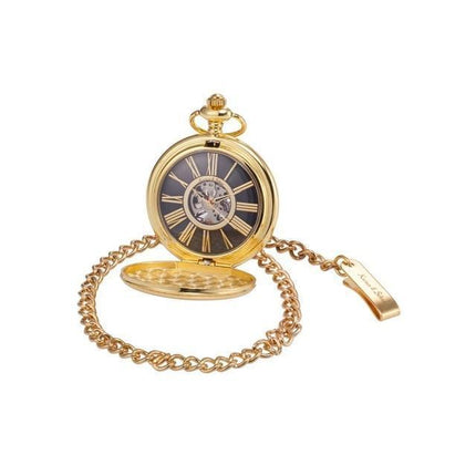 Men's Mechanical Hand Wind Luxury Collection Pocket Watches - 4 Colors