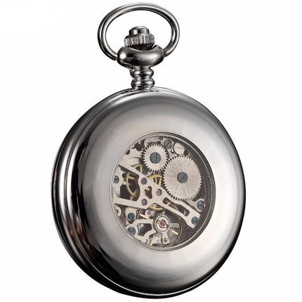 Men's Mechanical Hand Wind Luxury Collection Pocket Watches - 4 Colors