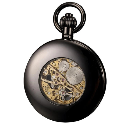 Men's Mechanical Hand Wind Roman Collection Pocket Watches - 3 Colors