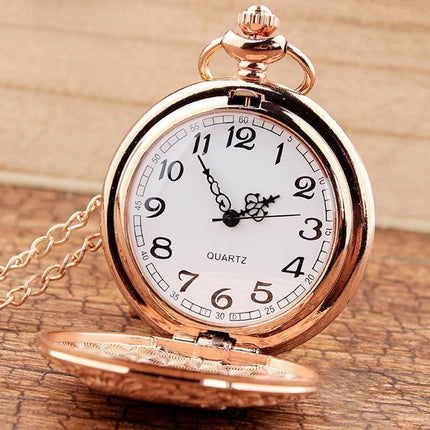 Men's Native Indian Copper Antique Collection Pocket Watches - 2 Colors