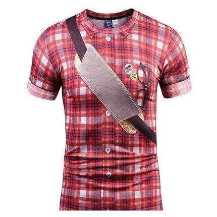 Men's Nerdy Strap T-Shirt - Multiple Sizes