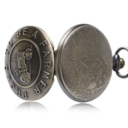 Men's Proud To Be A Farmer Pocket Watch