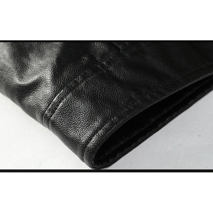 Men's Rugged Slim Leather Jackets - 5 Colors