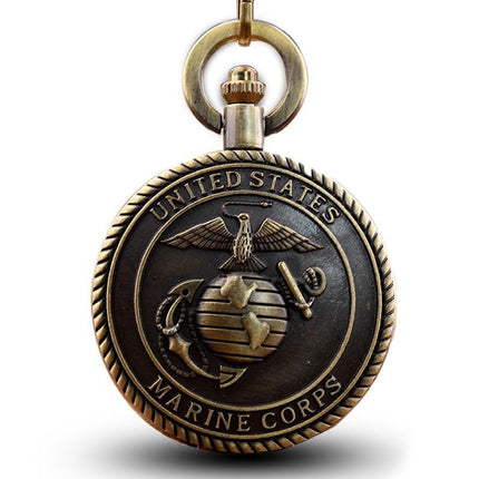 Men's Vintage Marine Pocket Watch