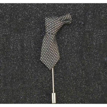 Mini Formal Ties Collection Brooches - 14 Colors & Styles
