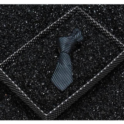 Miniature Ties Collection Lapel Pins - 8 Colors