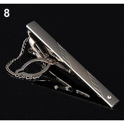 Modern Silver Collection Tie Bars/Clips