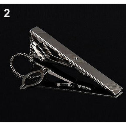 Modern Silver Collection Tie Bars/Clips