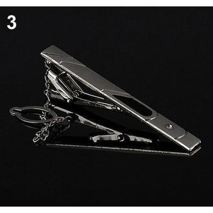 Modern Silver Collection Tie Bars/Clips