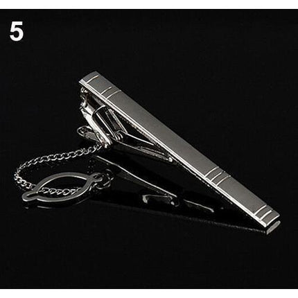 Modern Silver Collection Tie Bars/Clips