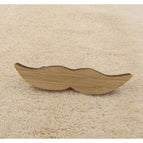Mustache tie clip