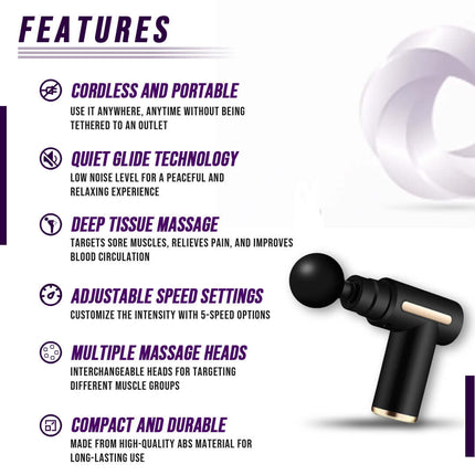 Deep Tissue Muscle Massage Gun