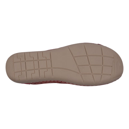 Nysha Red Laser Cut Flats