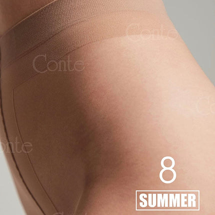 Conte Summer 8 Den - Classic Ultra-thin Invisible Women's Pantyhose (14С-17СП)