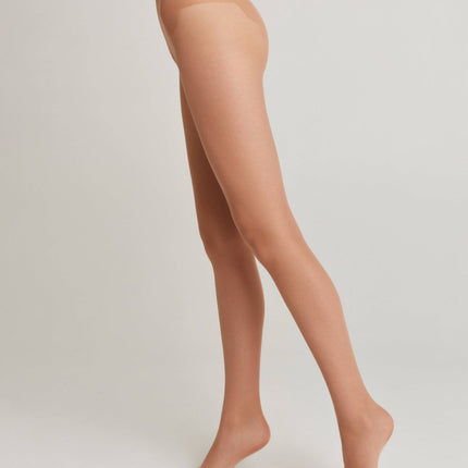 Conte (Poland) Bikini Soft 20 Den - Classic Women's Tights with Ajour Top (8S-34SP)