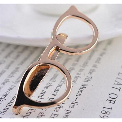 Nerdy Spectacles Collection Tie Bars/Clips - 3 Colors