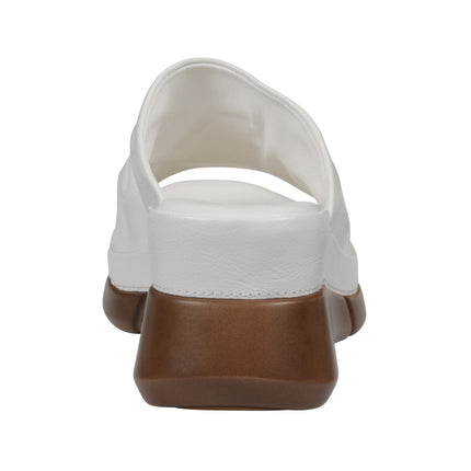 Women's Nora White Flat