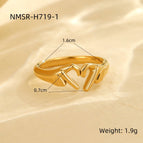 One Size / Gold Small Size Ring